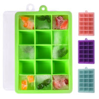 15 Cells Ice Box mould ice-making Box PP silica Gel Self-made Ice Lattice originality DIY 15 Cells pattern