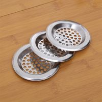 Kitchen Water Sink Filter Sink Mesh Strainer Kitchen Tool Stainless Steel Bathroom Floor Drain Cover Shower Hair Catche Stopper Traps Drains