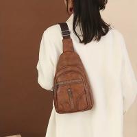 QianXing Shop Classic Cross Body and Shoulder Bag made of Soft Leather for Everyday Use