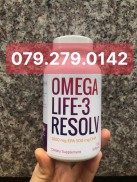 CÓ BÁN SỈ Viên DẦU CÁ OMEGA Life - 3 Resolv UNICITY 120 viên