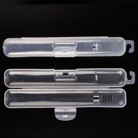 1pc Travel Portable Toothbrush Holder Transparent Storage Box Case Practical Container Toothbrush Box Organizer Bathroom Tools