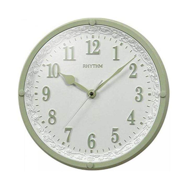 Rhythm Wall Clock Polyresin 3D Numerals RTCMG515NR05 Lazada