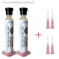 ● 2pcs/lot Welding Fluxes NC-559-ASM Flux Paste Lead-free Solder Paste Solder Flux With 4pcs Needles Free Cleaning Solder Paste