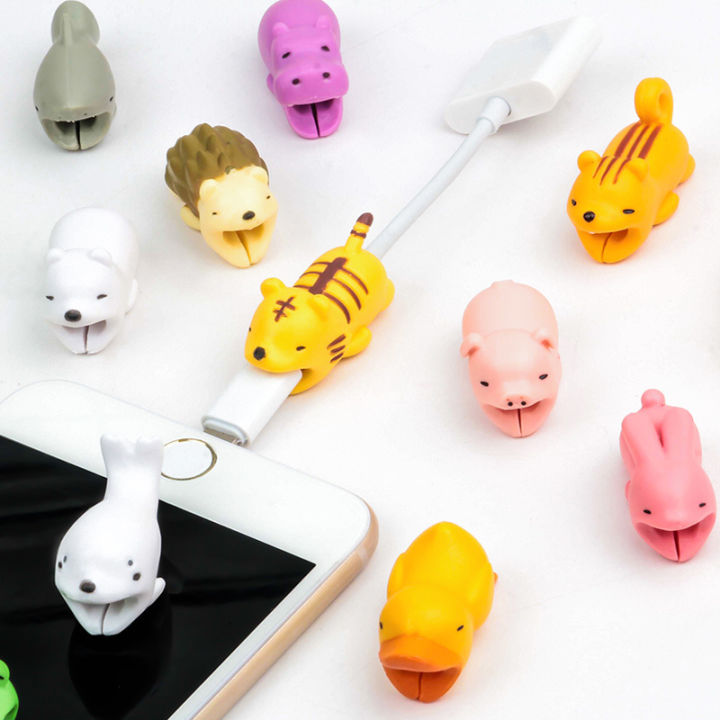 การถนอมสายชาร์จ-usb-cartoon-animal-การโทรเสีย