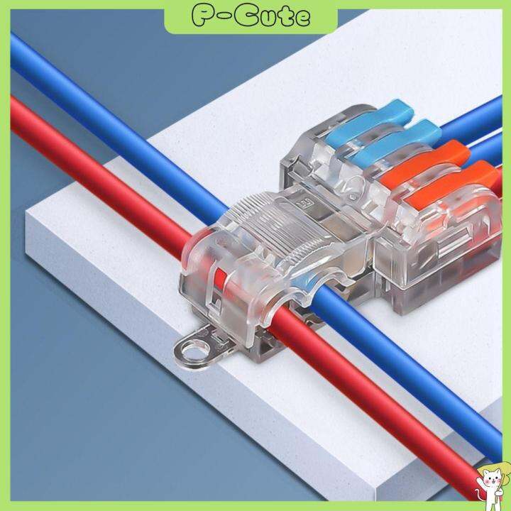 P-CUTE Waterproof Electrical Equipment Quick Fast Cable Wiring Wire ...