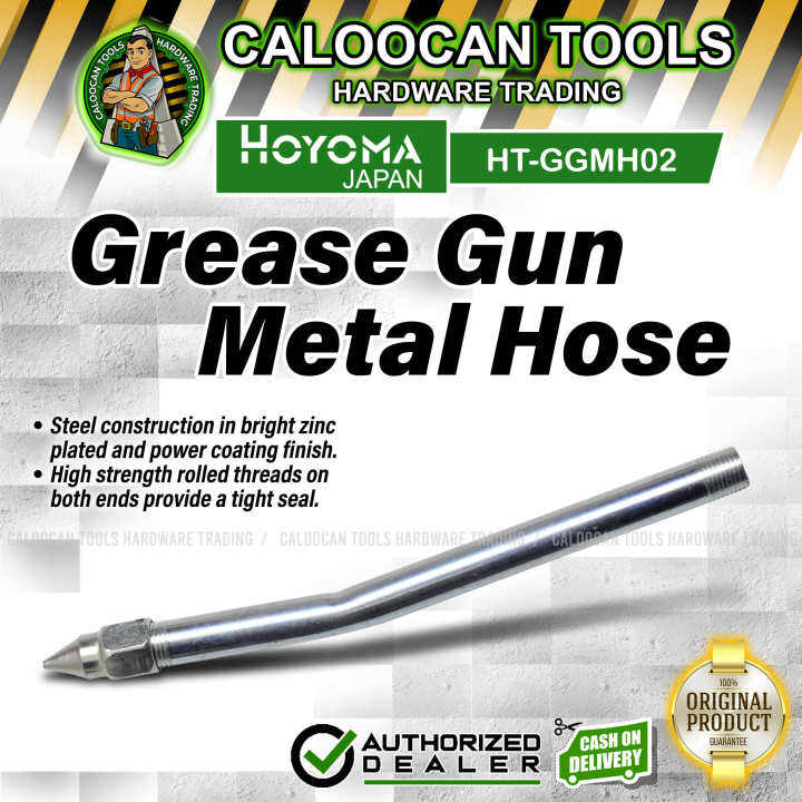 HOYOMA Japan HTGGMH02 Grease Gun Metal Hose CALOOCAN TOOLS Lazada PH