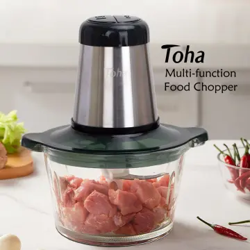 Electric Multi Purpose Multifunction Mini Glass Kitchen Chopper Machine  Food Processor 300W Meat Chopper with Meat Grinder - China Meat Grinders  and Meat Chopper price