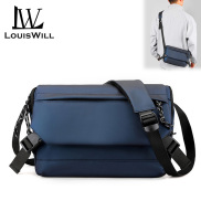 LouisWill Men s Bags Shoulder Bag Cross Body Bag Messenger Bag Large