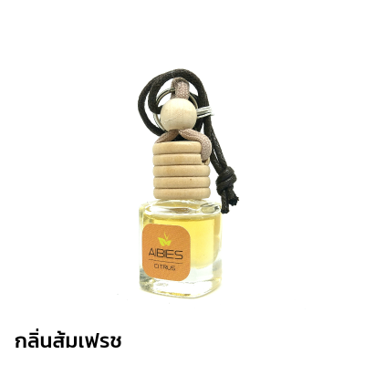 aibies [กลิ่นส้มเฟรช] น้ำหอมในรถยนต์อโรม่า ปลอดแอลกอฮอล์ ขนาด 4 mL