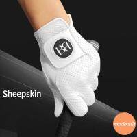 เกาหลี [BRENCE] 3D/ Sheepskin/ ถุงมือกอล์ฟชาย(Left-hand)/Golf glove