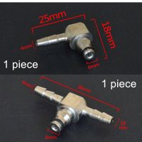 2pcs/lot Metal L Type 2 Connectors T Type 3 Connectors Rail Injector Return Oil Backflow Pipe Connector for Bosch Injector Valves