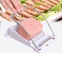 YIYU Stainless Steel Multifunctional Lunch Meat Fruit Egg Banana Manual Slicer Kitchen Gadgets Ham Cutter Luncheon Meat Slicer