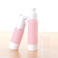 Pink light-proof vacuum lotion sub-bottling liquid foundation concealer cosmetic spray Empty Refillable bottle