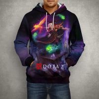 Sudadera con capucha y estampado 3D para hombre y mujer, ropa de calle informal con estampado de Dota 2, moda para niños