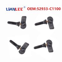 4Pcs Tire Pressure Sensor For Hyundai Tucson 2019 For Hyundai Sonata Santa Fe 2019 Monito 2016 2017 52933C1100 52933-C1100