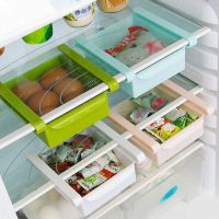 【CW】 Fridge Organizer Storage Box Refrigerator Drawer Plastic Storage Container Shelf Fruit Egg Food Storage Box Kitchen Accessories