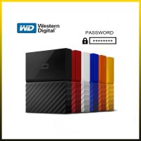 ขายดี ! Wd ฮาร์ดไดรฟ์ภายนอก ดิจิทัล HDD 2TB My Passport แบบพกพา