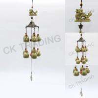 nonlup 006 ระฆังลม กระดิ่งลม โมบายลม วินเทจ Wind Chimes Vitage 2 ชั้น 10 ลูก