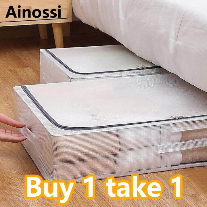 【Buy 1 take 1】Ainossi Oversize PVC waterproof Folding clothing storage