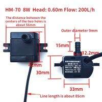 Hm-100 Hm-110ปั๊มดูดพัดลมทำความเย็นปั๊มน้ำแบบจุ่มอุปกรณ์เสริมพัดลมปรับอากาศแบบสากล