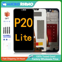 Original 5.84 "สำหรับ P20 Lite nova 3E LCD NE-TL00 ANE-LX1 ANE-LX2 Touch Screen Digitizer ASSEMBLY เปลี่ยน