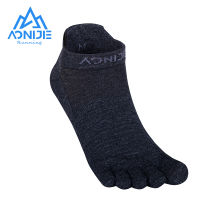 Toe Socks 2022 New Merino Wool Run Lightweight No-show Blister prevention Five Fingers Running Basketball Pilates Yoga Socks Men