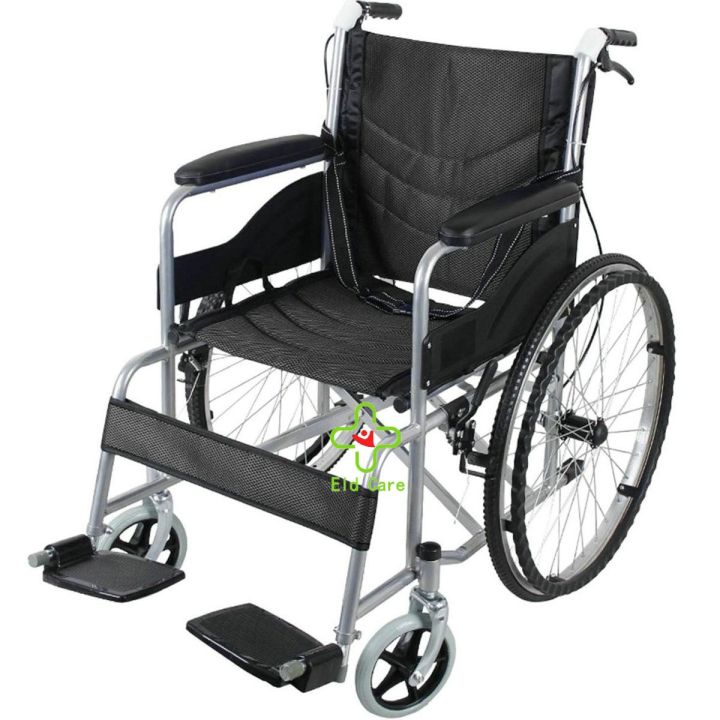 เก้าอี้รถเข็น-รับน้ำหนัก130kg-รถเข็นผู้ป่วย-รถเข็นผู้สูงอายุ-เก้าอี้รถเข็น-วีลแชร์-wheelchair