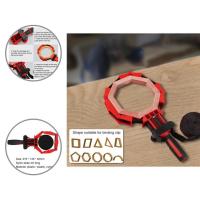 Multifunction Belt Clamping Tools Woodworking Quick Adjustable Band Clamp Polygonal Clip 90 Degres 4M Pure Nylon Strap Clip 2021