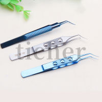 Ophthalmic Capsulorhexis Stainless 3-Hole Dovetail Micro Forceps แหนบไททาเนียม Ophthalmic Forceps Ophthalmic Instruments