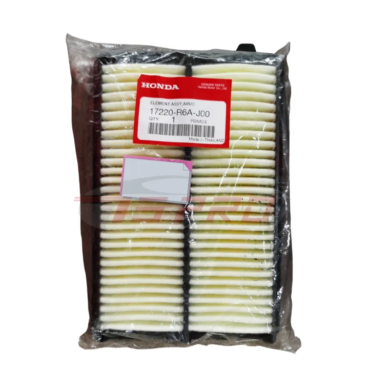 Honda Genuine 17220-R6A-J00 Air Filter - Honda CRV T0A 2.0 (2013 ...