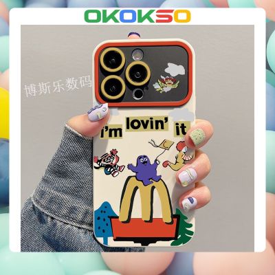 [Okso] ใหม่ เคสโทรศัพท์มือถือแบบนิ่ม กันกระแทก ลายการ์ตูน M สําหรับ OPPO Reno9 Reno8 Reno7pro reno6 5