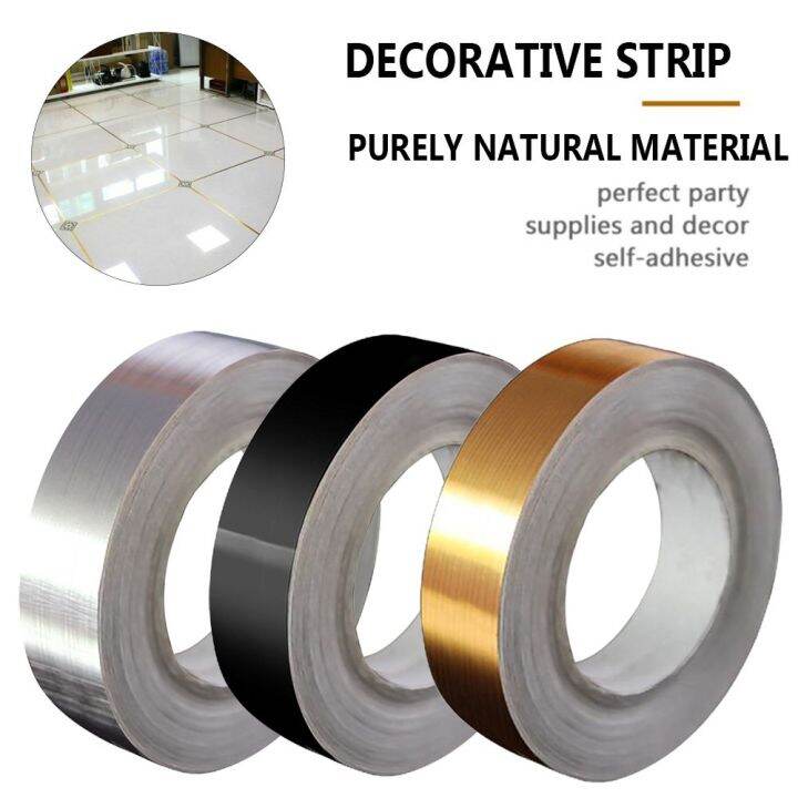 Tile Peel And Stick Decorative Tape, Waterproof Seamline Tape For