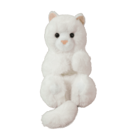 Douglas WHITE KITTY LIL HANDFUL ตุ๊กตาลูกแมว สีขาว