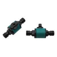 16mm Joint 1/2 Inch To 16mm Quick connector With Valve Garden Irrigation System Fast couplings Accessories Garden Supplies 1 Pcs Watering Systems  Gar