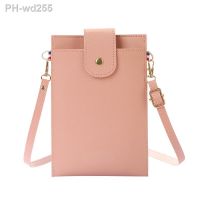 2023 New Cell Phone Bag Korean Version of Multi-card Zipper Cross Womens Bag Fashion Vertical Section Wallet Female