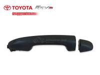 มือเปิดประตูนอก TOYOTA REVO ดำลาย,ไม่มีรูกุญแจ,น็อตเฉียง (A362)