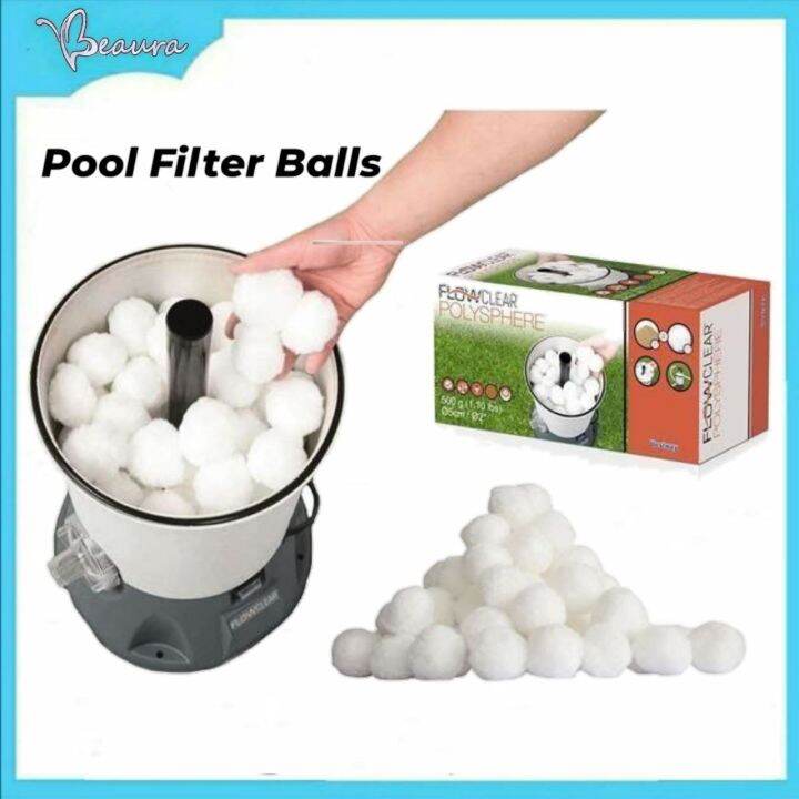 🔥Bestway Filter Balls for Sand Filter Pump Flowclear Polysphere