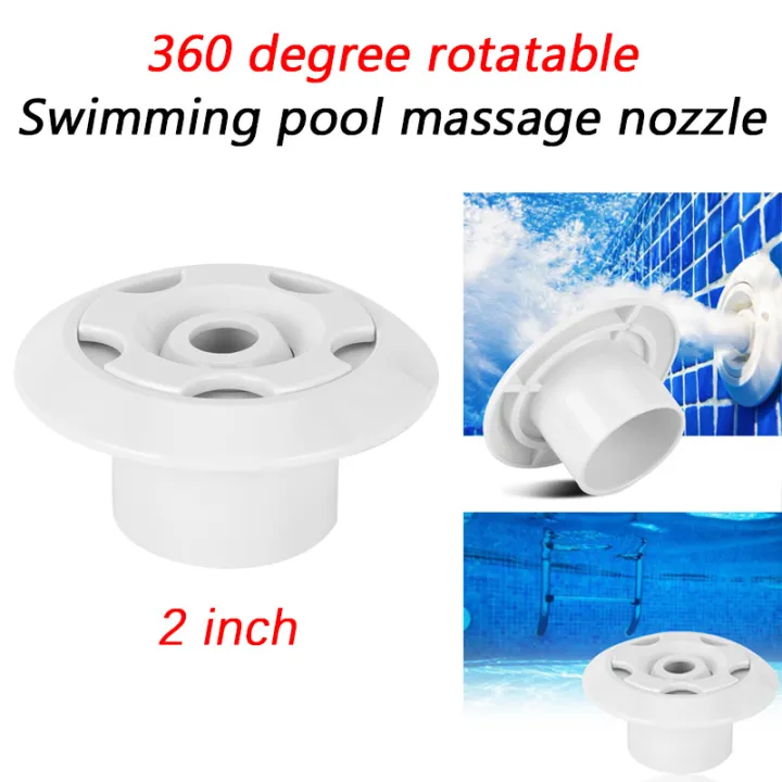 2in 360 Degree Rotatable Swimming Pool Massage Nozzle Water Outlet Spa Jet Nozzle Lazada Ph 