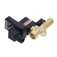 1pc 1/2" AC220V 1.6Mpa Electronic Drain Valve Timed Air Compressor Gas Tank Automatic 2-way Durable Drain Valve