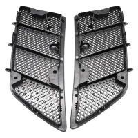 !! !2PCS ABS ด้านหน้าช่องระบายอากาศ Grille Cover Trim 1648804305,1648804405สำหรับ Benz W164 Mlgl Class 2008-2011