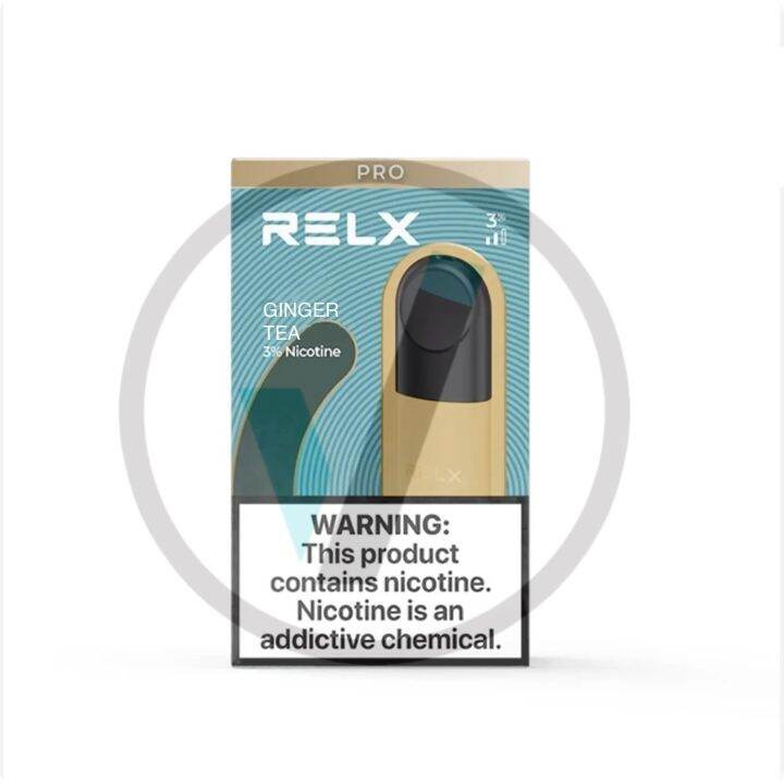 PODVAPES RELX INFINITY GINGER TEA POD Single 30MG (3) 1 PCS/BOX Legit