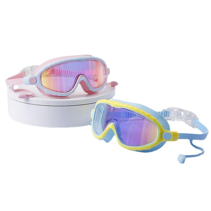 childrens-fashion-boy-goggles-resistance-box-fog-girls-lovely-gao-qingfang-uv-electroplating-swimming-goggles-yj230525