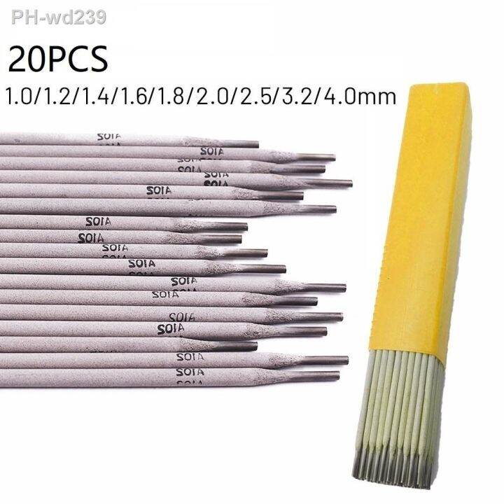 20pcs-304-stainless-steel-electric-welding-rod-electrode-a102-solder-wires-1-0mm-4-0mm-weld-tool-electrode-ultra-fine-electrode