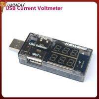 UMMEAX เครื่องวัดแรงดันไฟฟ้าในปัจจุบัน,เครื่อง Voltmeter Baterai แอมมิเตอร์เครื่องทดสอบมิเตอร์ดิจิตอลแบบพกพาเครื่องตรวจจับที่ชาร์จ USB คู่