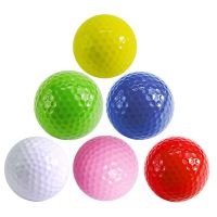 practice golf balls 6 color new ball for golfer gift golf accessories ads standad ball wholesale for Indoor Outdoor Novelty 1pc