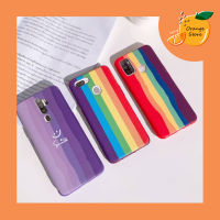 (พร้อมส่งจากไทย) เคส oppo เคสซิลิโคน สายรุ้ง oppo A31-A37-A3s-A5s-A53-A83-A92-F7-A7/A5s/A12/F9-F11pro-A5(2020)/A9(2020) - Realme5-reno2F-Reno4