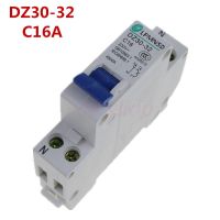 【☸2023 New☸】 jwodetu เบรกเกอร์ขนาดเล็ก Dpn 1pn Dz30-32ขนาดเล็ก16a 220V 230V 50Hz 60Hz ราง Din Rcbo คุณภาพดี