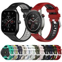 pengyigan Sports Silicone Strap For Huami Amazfit GTR 4/3 2 Pro mini 47mm 42mm Band Stratos GTS 4 Bip Quick 20 22mm Wristbands Accessorie