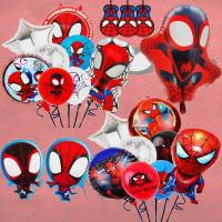 【YF】 Spidey And His Balloons Cartoon Helium Baby Shower Birthday Decoration Gifts