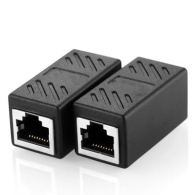 Internet Tools RJ45 to CAT6 Coupler Plug Adapter Connector Network LAN Cable Extender Connector for Computer Laptop